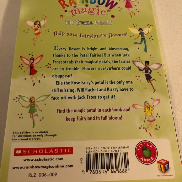 Rainbow Magic Fairy The Petal Fairies Collection 1-7 Scholastic - Picture 8 of 13